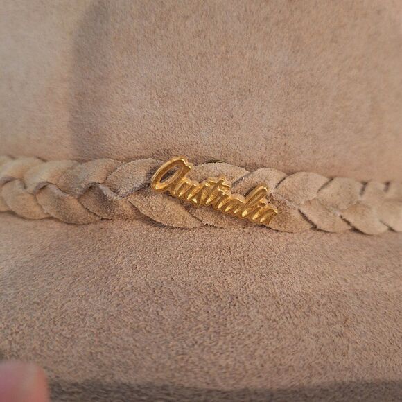 Australian genuine leather hat size M - Picture 5 of 7